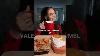 WHAT A DELICIOUS CRUMBL VALENTINES LINEUP❣️💐💌🍓💖 #crumblreview