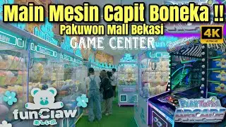 Permainan Mesin Capit Boneka di Pakuwon Mall Bekasi‼️ ASYIKK   Fun Claw dan Playtopia game