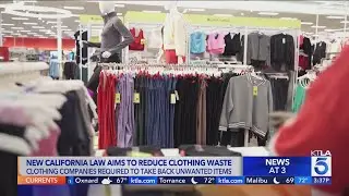 New California law mandates fashion industry to take old clothes back for free