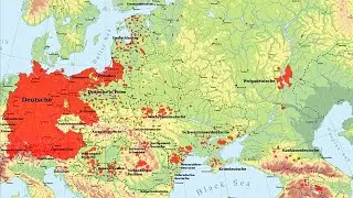 Alle Gebiete die von Deutschen besiedelt wurden