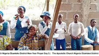 TACN Obantoko District New Year Prayer Day 5, Ajangbohun Assembly.