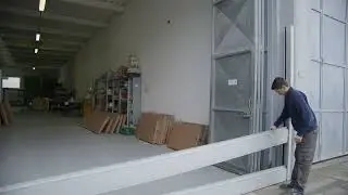 Frontier Flood Barriers  -  Acquastop:  H Frame Barriers Setup