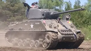 M4A2E8 Sherman Tank Aquino Tank Weekend 2022