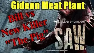 Dead by Daylight SAW Chapter, The Pig, Gideon Meat Plant Gameplay | Vega 64 LC | 7700k