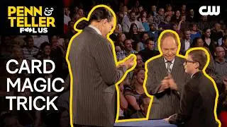 13-Year-Old Magician Performs Card Magic Trick | Penn & Teller: Fool Us | The CW