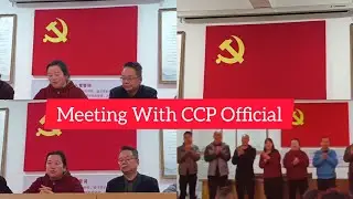 Discussion with members of Chinese Communist Party Community Leaders in Yunnan #China #Studyvisit
