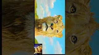 The lion King #forest #monkey#4K edit#shorts