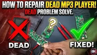 How to repair MP3 ,dead problem solve , mp3 no audio repairing at home,how to make mp3 playe