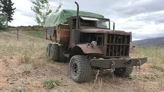 FATBETTY - Country Road Ramble - Home made steel RC truck outback country.
