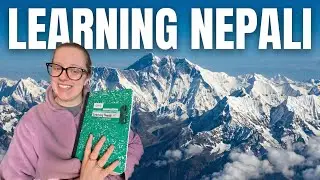 My American Wife Nepali Note Book// How She Is Learning Nepali // DineshLindsey