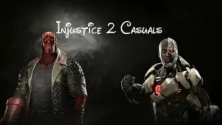 Injustice 2 casuals Snow (Hellboy) vs AX Violent (Cyborg)