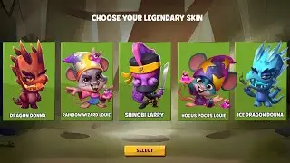 Choose Your Legendary Skin | All Legendary Skins Part 1 | Zooba