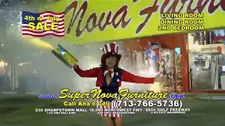 SuperNova Furniture 4th of July Sale