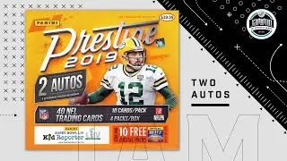 2019 Panini Prestige Football Mega Box Break - 2 Autos