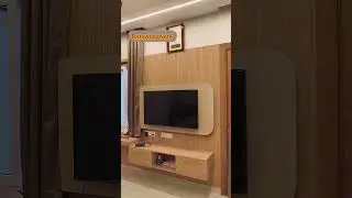 Modern Wooden TV Unit Design | घर की शोभा बढ़ाने वाला कस्टम फर्नीचर