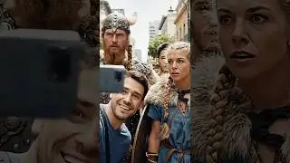 VIKING TIME TRAVELERS! ⚔️ #viking #vikings #adventure #timetravel