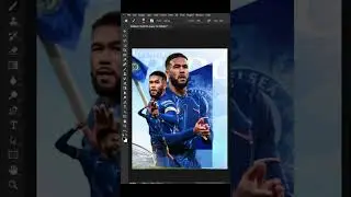 Chelsea Vs wolves matchday poster design timelapse in #photoshop. Follow for more #sportposterdesign