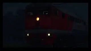 IR, 1 Сборник поездов ночью.