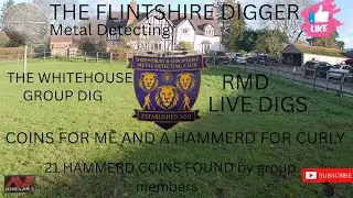 Group dig with Shrewsbury +Shropshire metal detecting club  