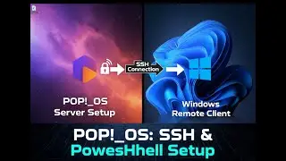 How to install SSH SERVER & POWERSHELL Using command onPop!_OS system
