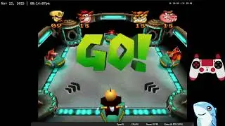 [Twitch VOD] Crash Bash - Cortex Any% Playthrough Part 1 (feat. RetroAchievements)