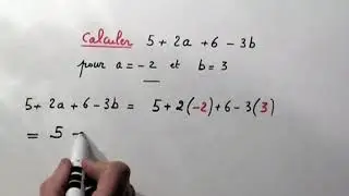 Calculer une expression num&eacute;rique en quatri&egrave;me