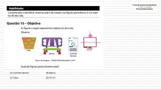 MAT77AAP Q0010 Matem&aacute;tica - 7&ordm; ano do Ensino Fundamental   7&ordf; Avalia&ccedil;&atilde;o de Aprendizagem em Processo