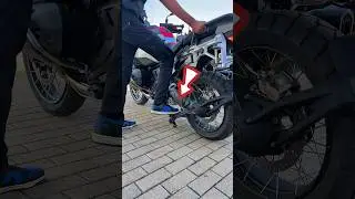 Bmw R1300 GS Auto lift tutorial #shorts #tutorial
