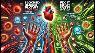 🔥 Is Your Blood Flow Blocked? Fix Circulation with These Nutrients! ❤️💪