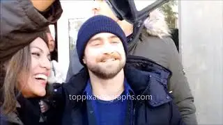 Daniel Radcliffe signs autographs for TopPix