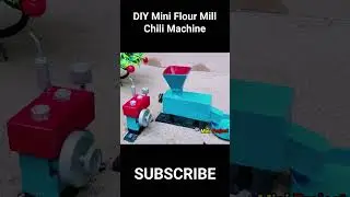DIY Mini Flour Mill Chili Machine