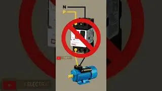 MPCB  Motor Protection Circuit Breaker connection with single phase Motor. #starter #electric