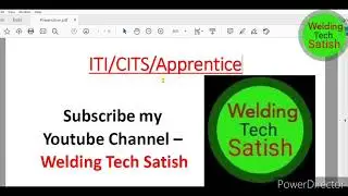 Butt Weld - Square butt joint on MS sheet 3 mm horizontal position || Gas Welding Practical