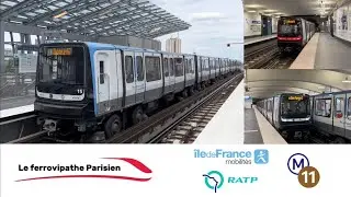 Ouverture du prolongement (6 nouvelles stations) sur la ligne 11