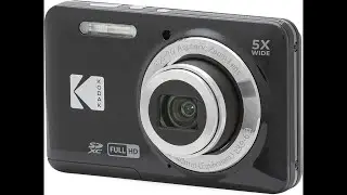 KODAK PIXPRO FZ55 Review 16MP Camera 5X Zoom 1080P HD Video Test