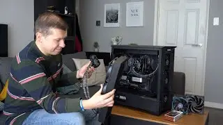 Vízhűtés/aio radiátor helyes elhelyezése a pc/számítógépházban - Arctic liquid freezer ii install