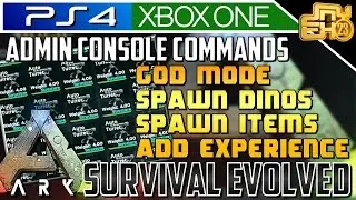 Ark Admin Console Commands (How To Spawn Items)