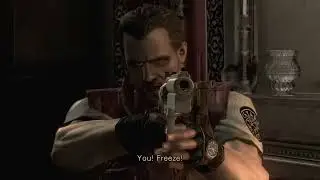 Resident Evil Remake Jill Invisible Enemies - No Save Hard Difficulty - Best Ending 🎮