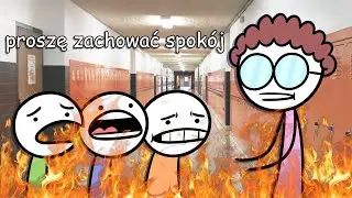 ewakuacja w szkole