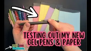 DEMO Thboxes Gel Pens and Legal Pads