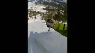Springtime Powder laps #Shorts