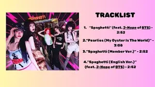 LE SSERAFIM &lsquo;Spaghetti&rsquo; Album Playlist | Full Tracklist