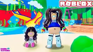 ESTOU GRÁVIDA E TENHO QUE APRENDER A CUIDAR DE BEBÊS - Sunshine Daycare ☀️Roblox