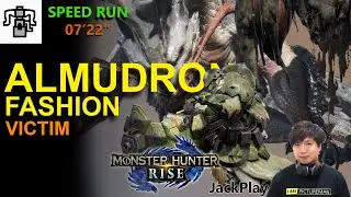 Monster Hunter Rise : Almudron: Fashion Victim Solo Speed Run 07'22