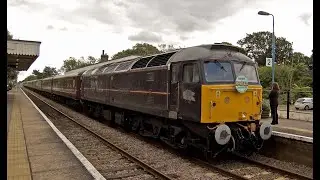 47798 & 47580 on 1Z82 Sheringham-Canterbury NENTA - 21/07/2012