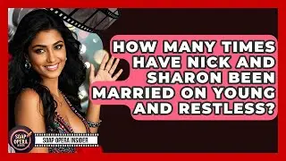 How Many Times Have Nick And Sharon Been Married On Young And Restless? - Soap Opera Insider