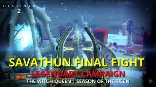 Savathun Final Fight on Legendary Difficulty | Destiny 2 (PS5)