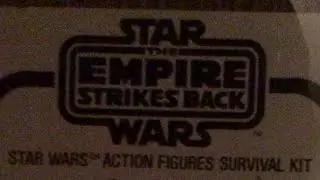 Vintage Star Wars Action Figures Survival Kit 