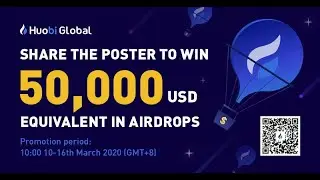 Huobi Airdrop | Share 50K USD worth ETH | Contract Service Tutorial |  freeairdrop.io