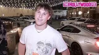 Calvin Goldby Emotionally Reacts To Losing Alex Warren As A Best Friend To Paparazzi At Saddle Ranch